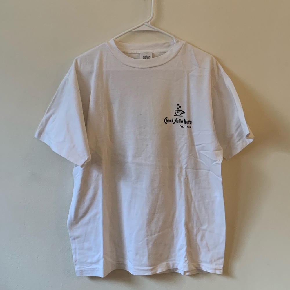 Vintage 90s chock full of nuts t shirt